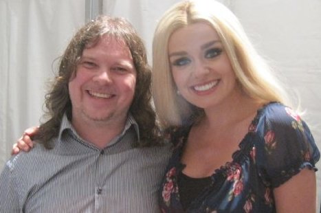 Katherine Jenkins and I